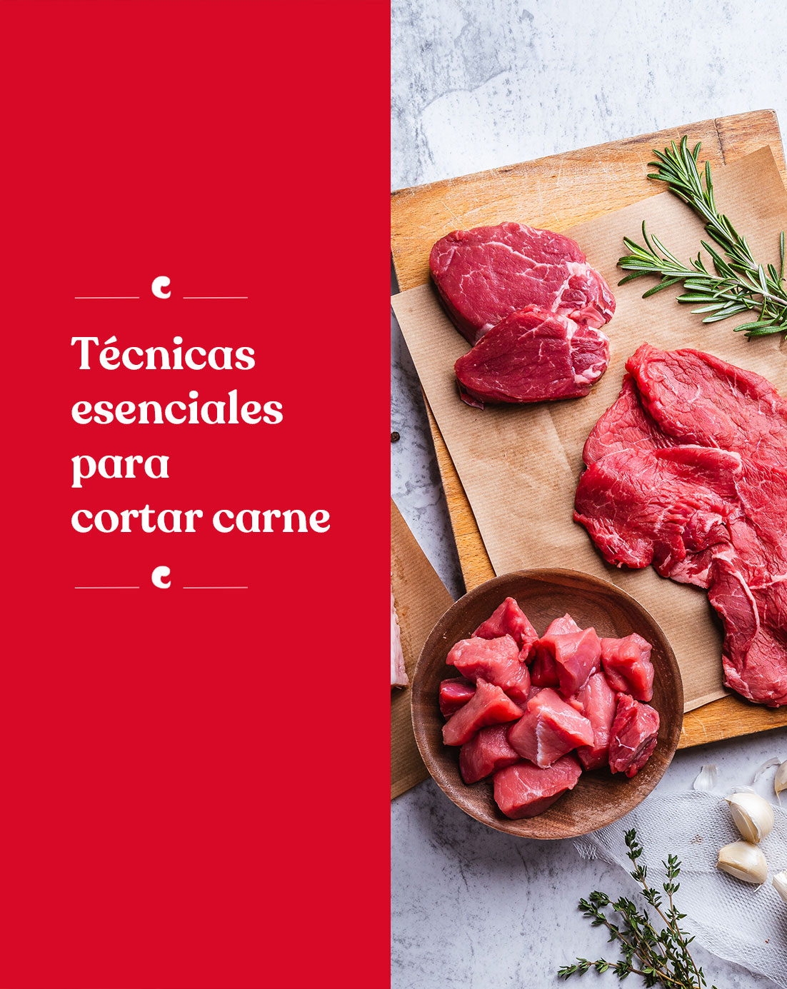 Técnicas esenciales para cortar carne